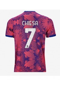 Fotbalové Dres Juventus Federico Chiesa #7 Třetí Oblečení 2022-23 Krátký Rukáv